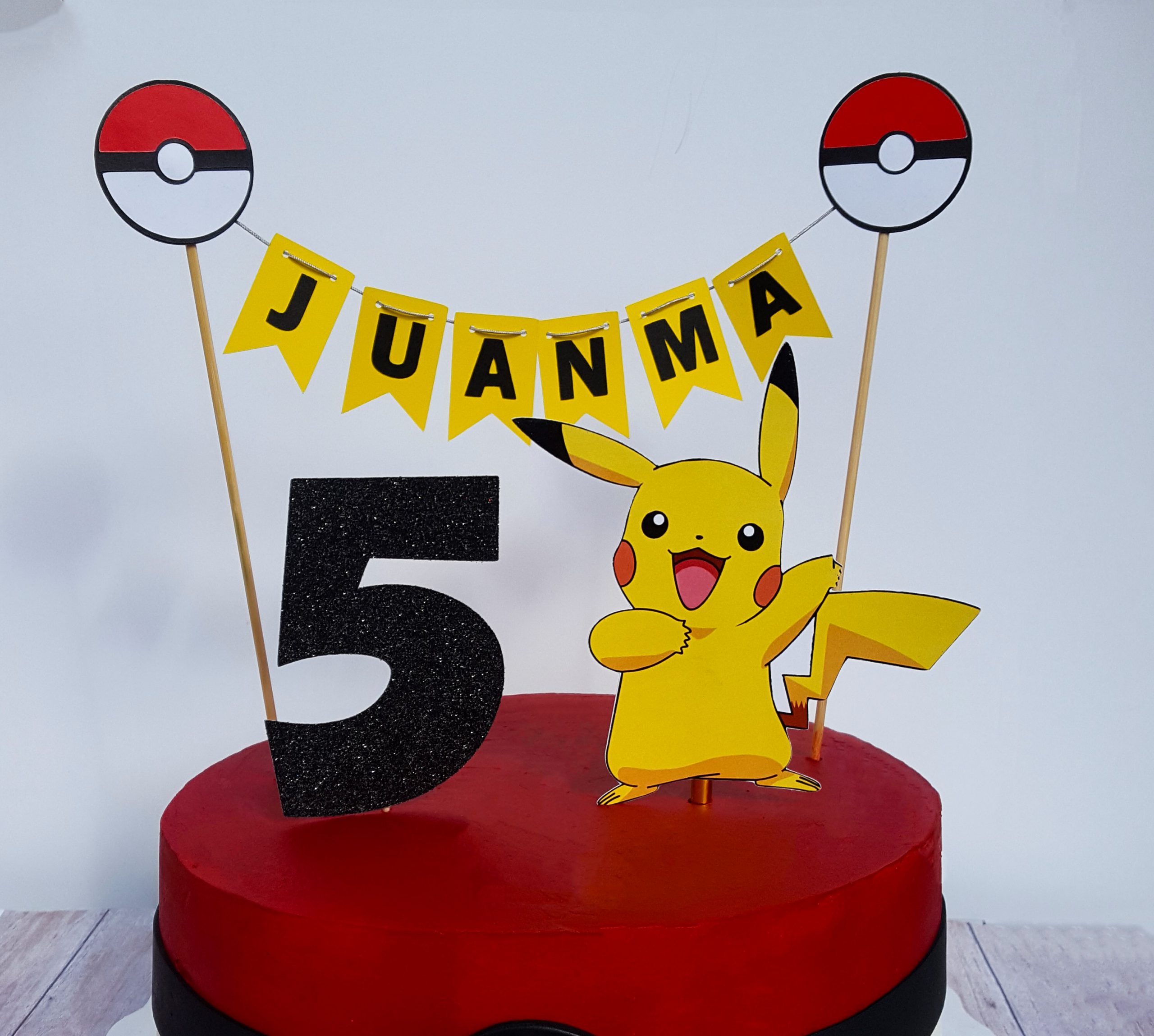 pokemon-cake-topper-pokemon-birthday-party-kids-birthday-etsy-in-2021