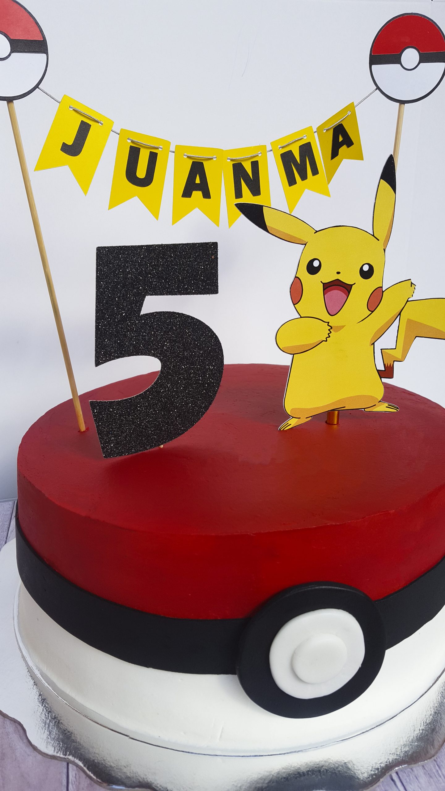 Cake Topper Pokémon Crokantitas Pastelería